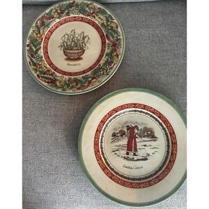 Villeroy & Boch Festive Memories Service Plate (Charger)  Santa & Snowdrop